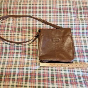 Relic brown shoulder crossbody bag purse